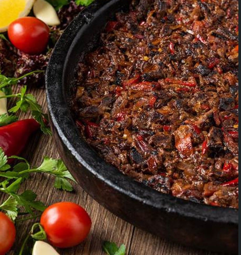 Sacda pişirilen Belen tava